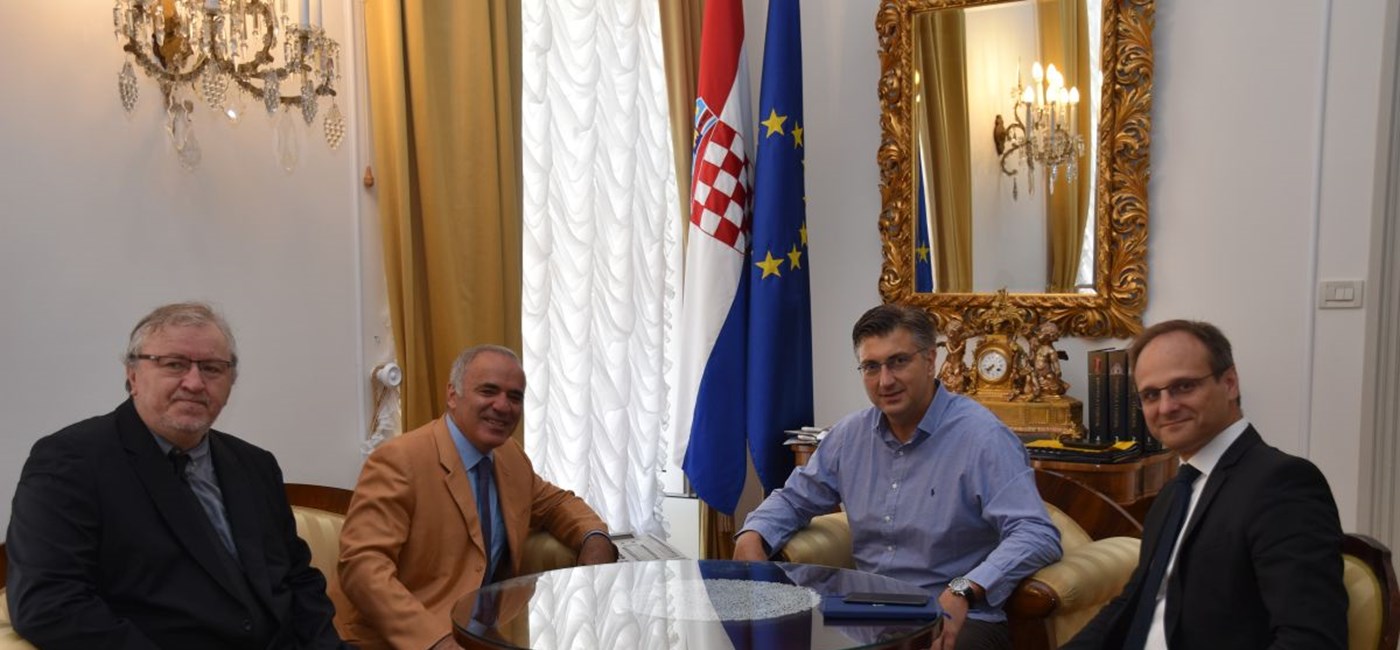 Predsjednik Vlade primio Garija Kasparova
